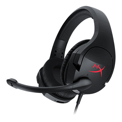Black/Red HyperX gaming headset