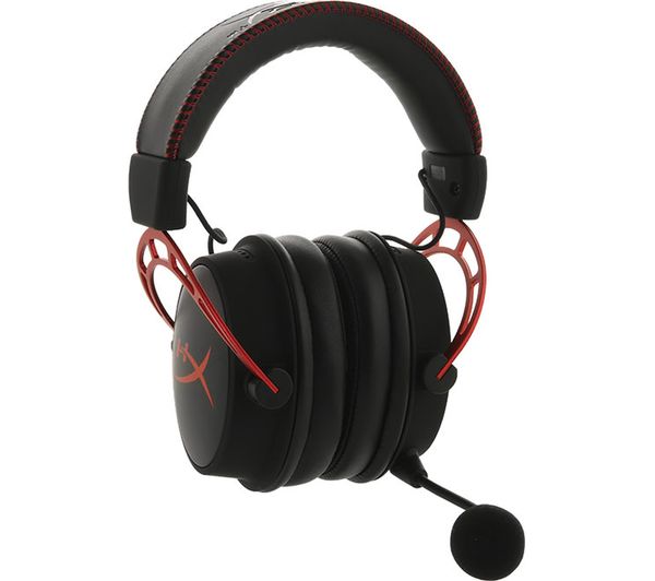 Black/Red HyperX gaming Headset
