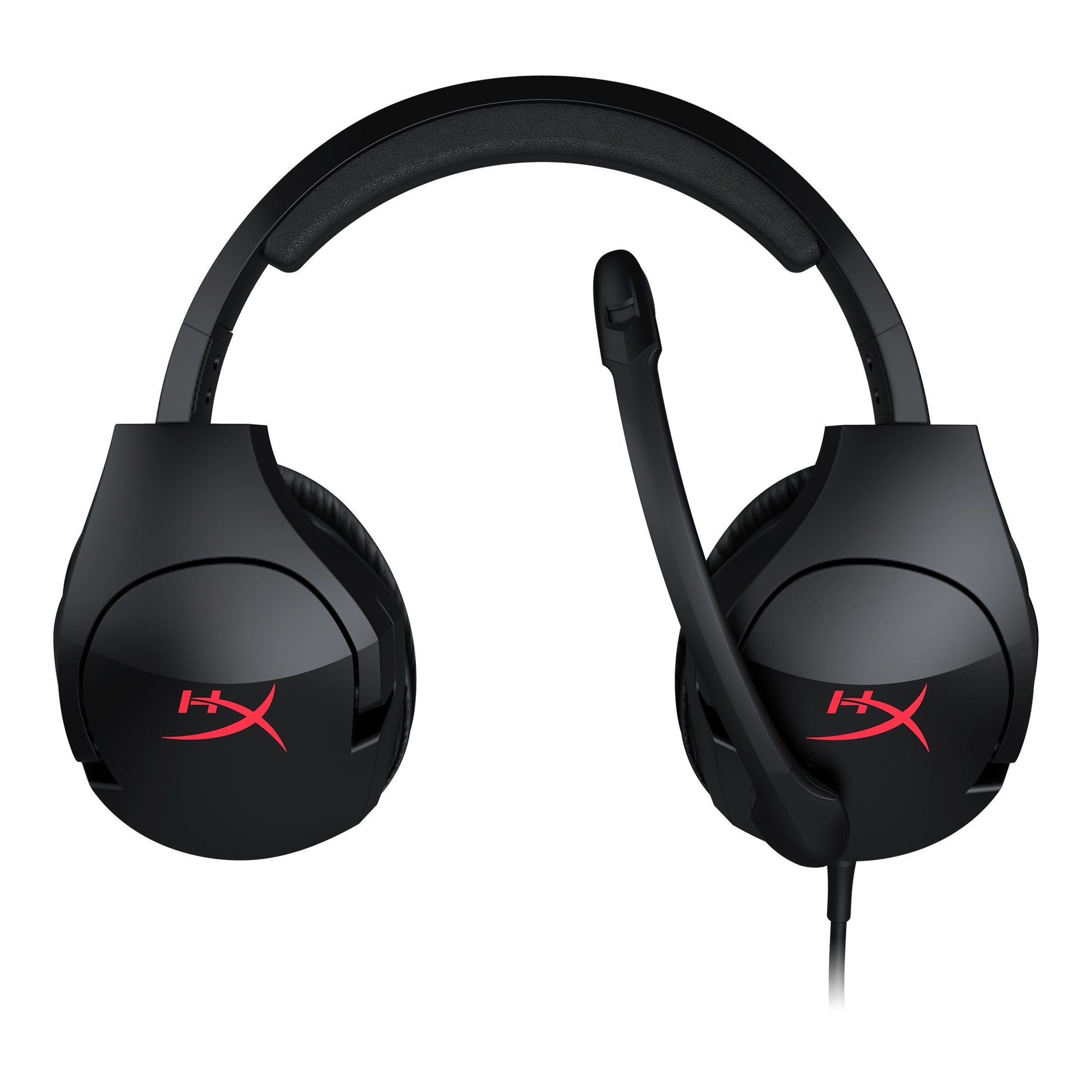 Black/Red HyperX gaming headset 